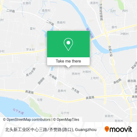 北头新工业区中心三路/齐赞路(路口) map