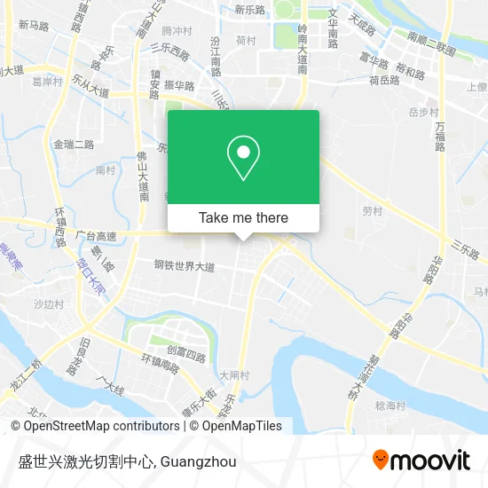 盛世兴激光切割中心 map