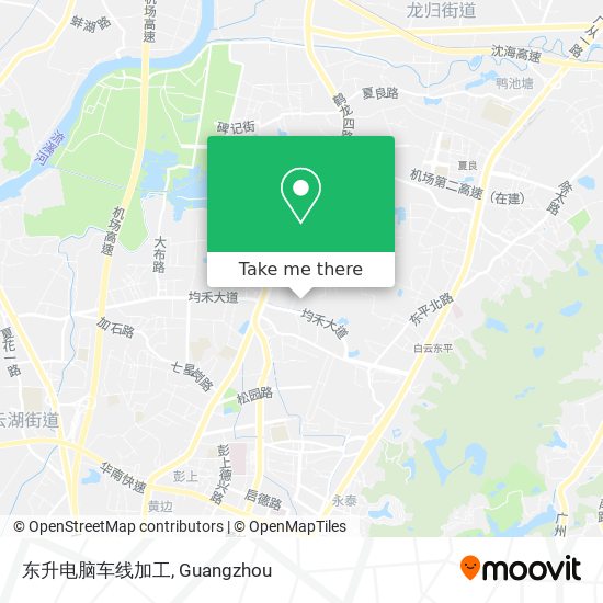 东升电脑车线加工 map
