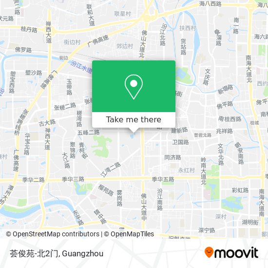 荟俊苑-北2门 map
