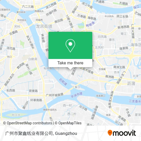 广州市聚鑫纸业有限公司 map