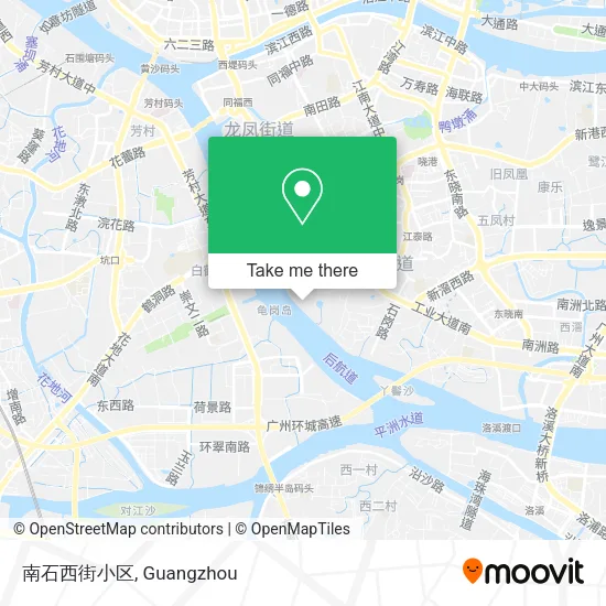 南石西街小区 map