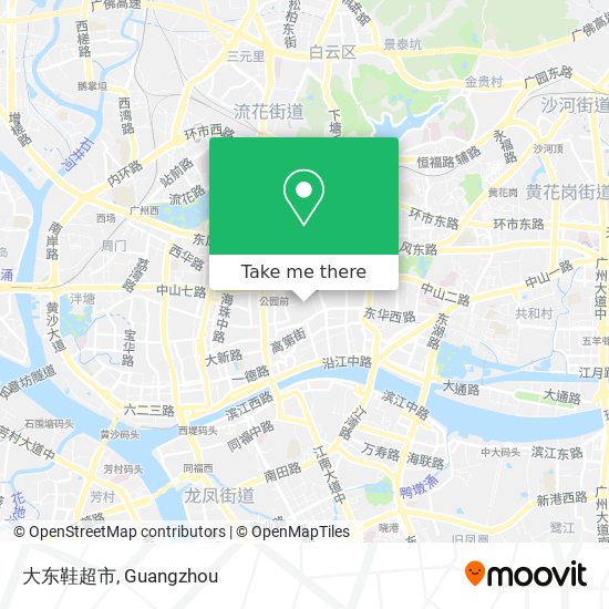 大东鞋超市 map