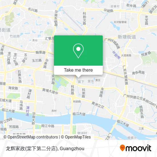 龙辉家政(棠下第二分店) map