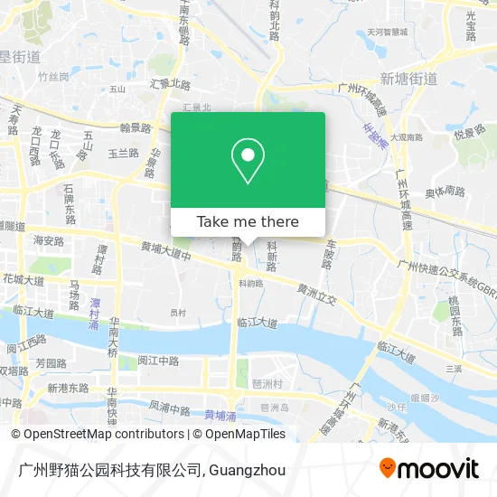 广州野猫公园科技有限公司 map
