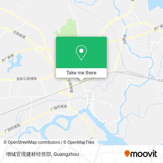 增城官境建材经营部 map