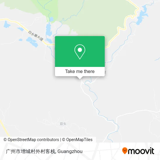 广州市增城村外村客栈 map