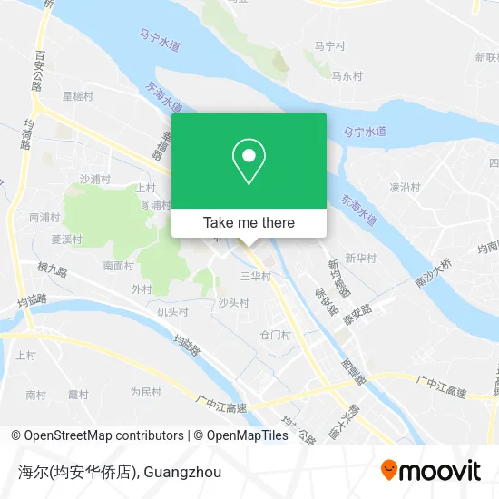 海尔(均安华侨店) map