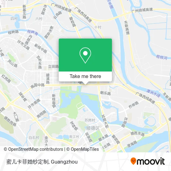 蜜儿卡菲婚纱定制 map