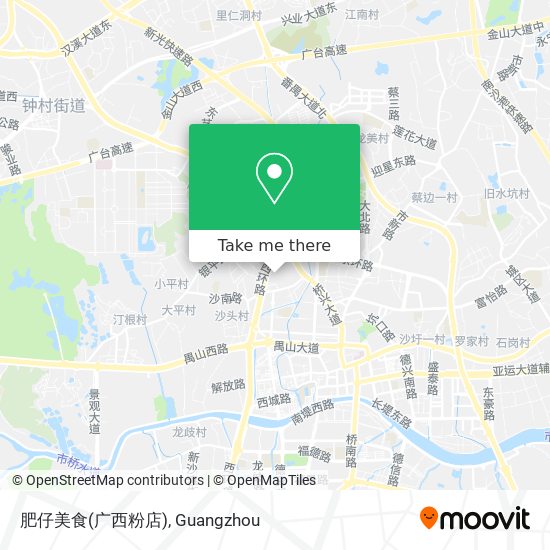 肥仔美食(广西粉店) map