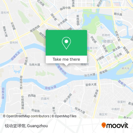 锐动篮球馆 map