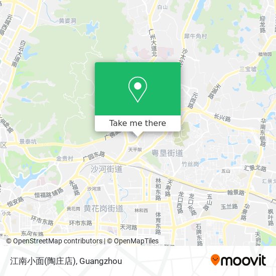 江南小面(陶庄店) map