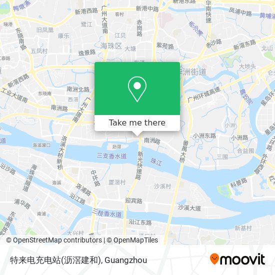 特来电充电站(沥滘建和) map