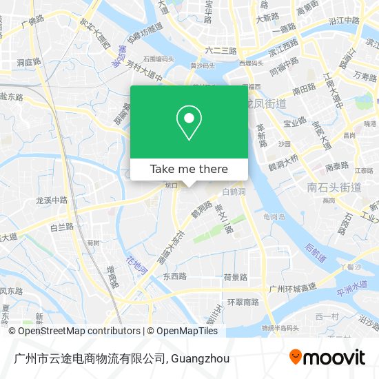 广州市云途电商物流有限公司 map