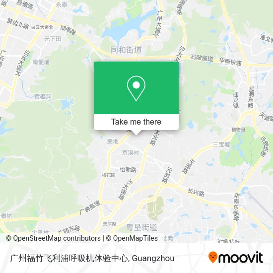 广州福竹飞利浦呼吸机体验中心 map