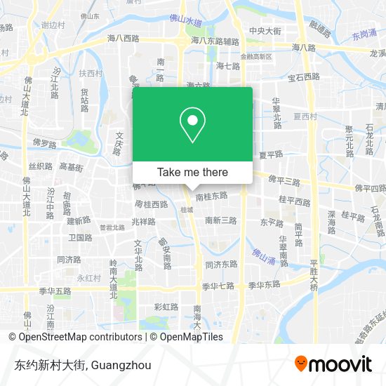 东约新村大街 map