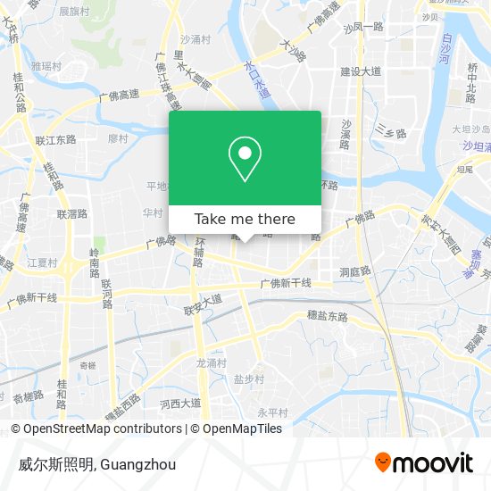 威尔斯照明 map