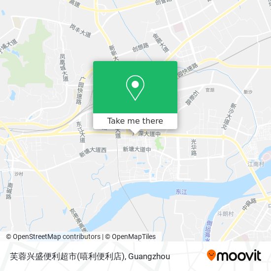 芙蓉兴盛便利超市(嘻利便利店) map