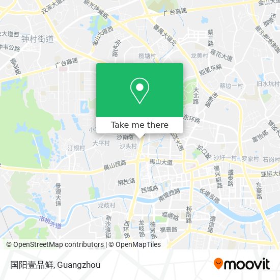 国阳壹品鲜 map