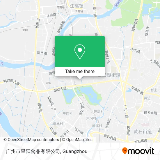 广州市里阳食品有限公司 map