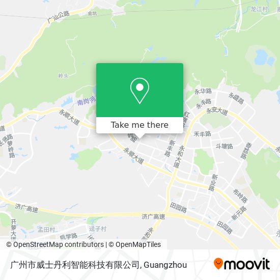 广州市威士丹利智能科技有限公司 map