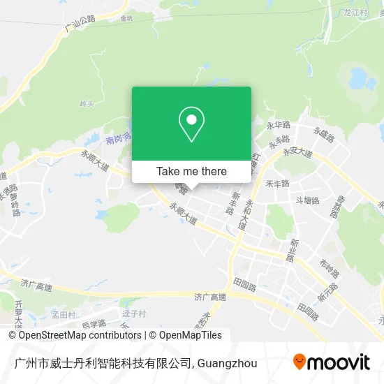 广州市威士丹利智能科技有限公司 map