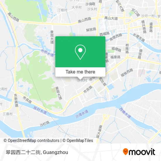 翠园西二十二街 map