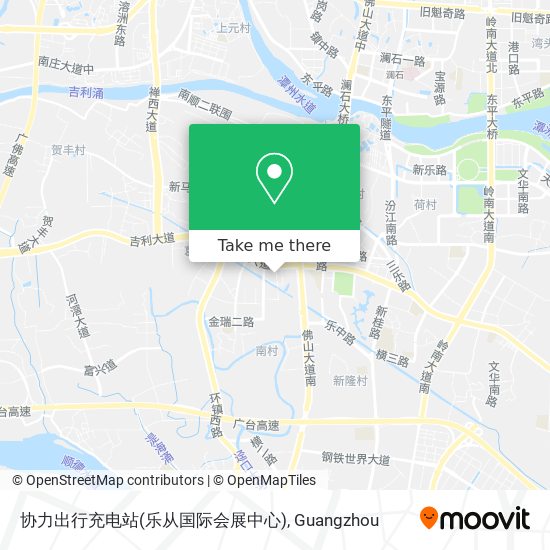 协力出行充电站(乐从国际会展中心) map