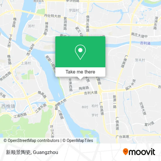 新顺景陶瓷 map