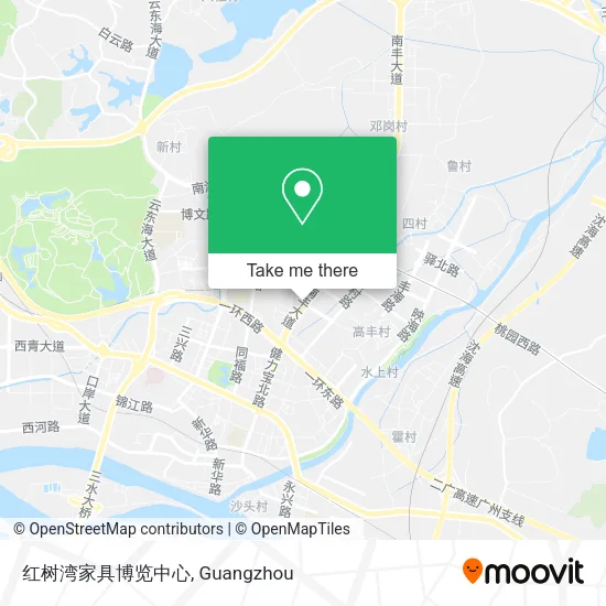红树湾家具博览中心 map