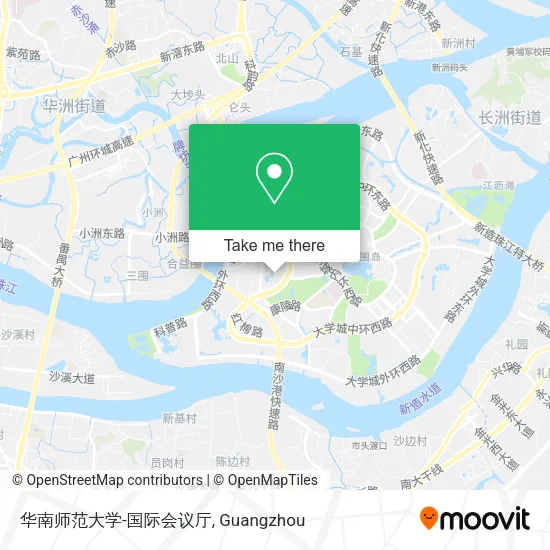 华南师范大学-国际会议厅 map