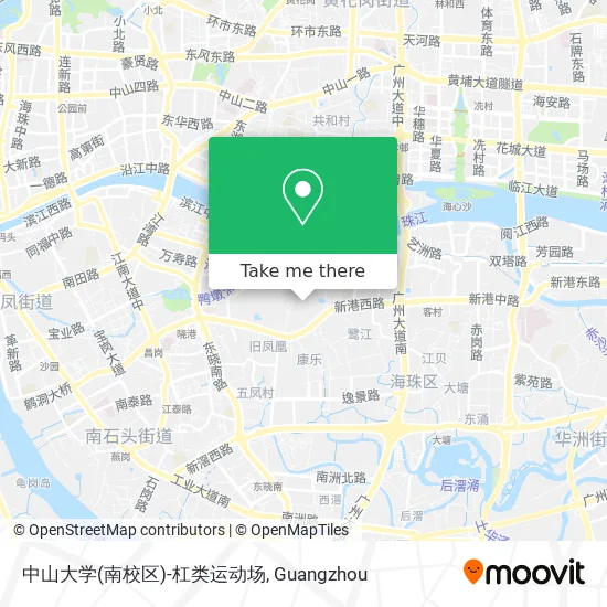 中山大学(南校区)-杠类运动场 map