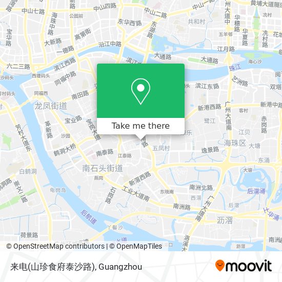 来电(山珍食府泰沙路) map