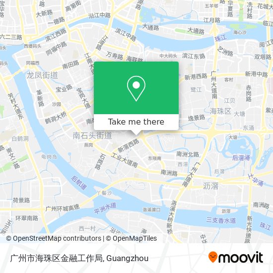 广州市海珠区金融工作局 map