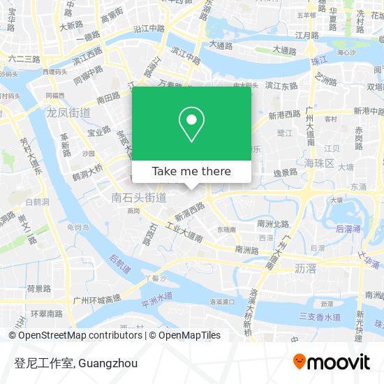 登尼工作室 map