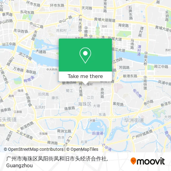 广州市海珠区凤阳街凤和旧市头经济合作社 map