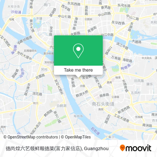 德尚煌六艺领鲜顺德菜(富力家信店) map
