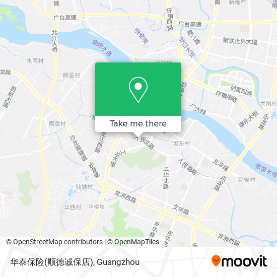 华泰保险(顺德诚保店) map