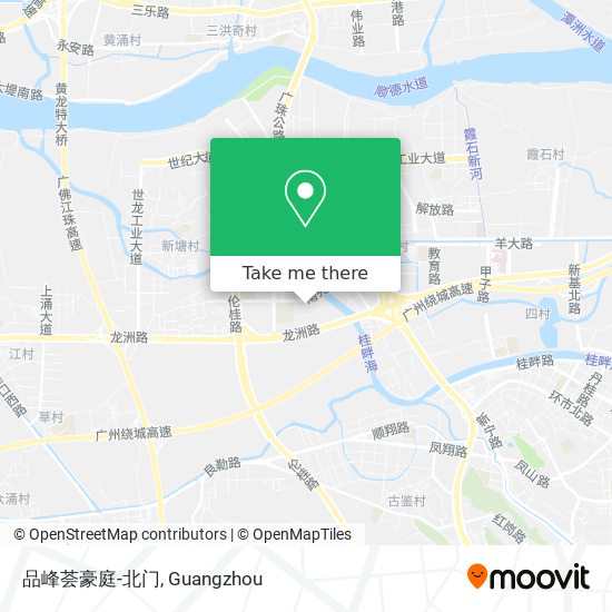 品峰荟豪庭-北门 map