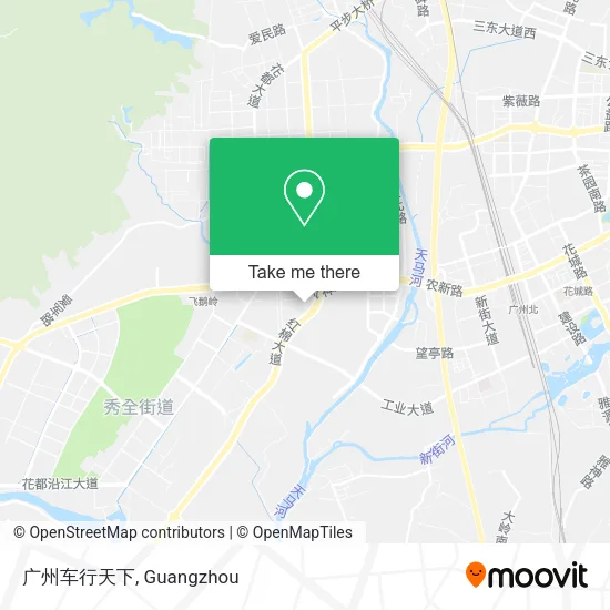 广州车行天下 map