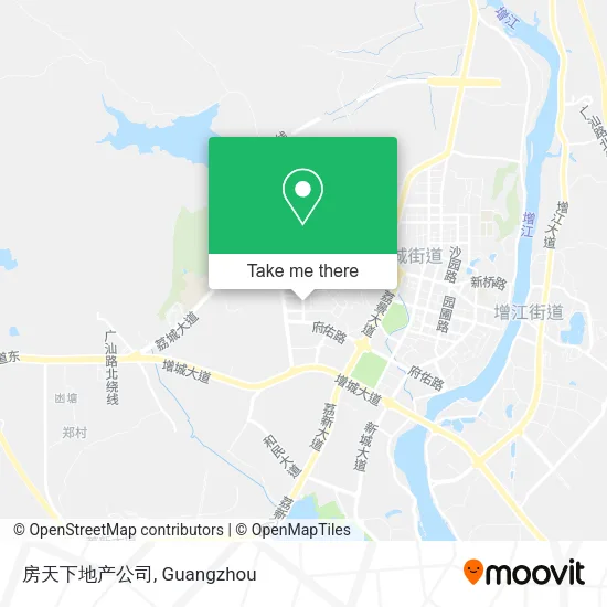 房天下地产公司 map