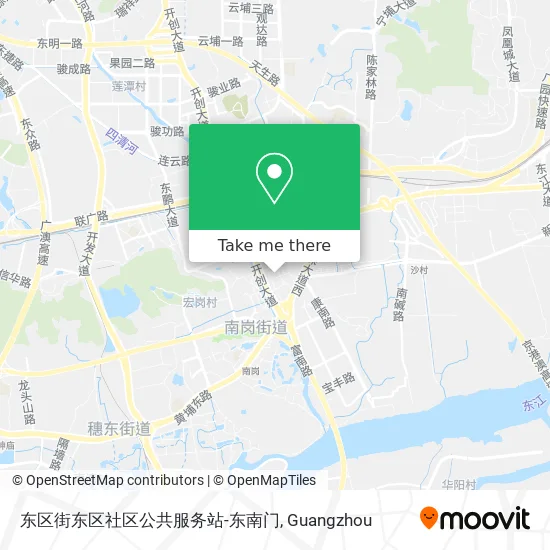 东区街东区社区公共服务站-东南门 map