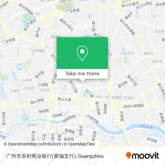 广州市农村商业银行(黄编支行) map