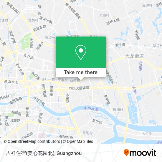 吉祥住宿(美心花园北) map
