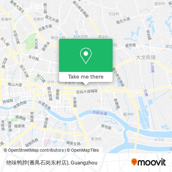绝味鸭脖(番禺石岗东村店) map