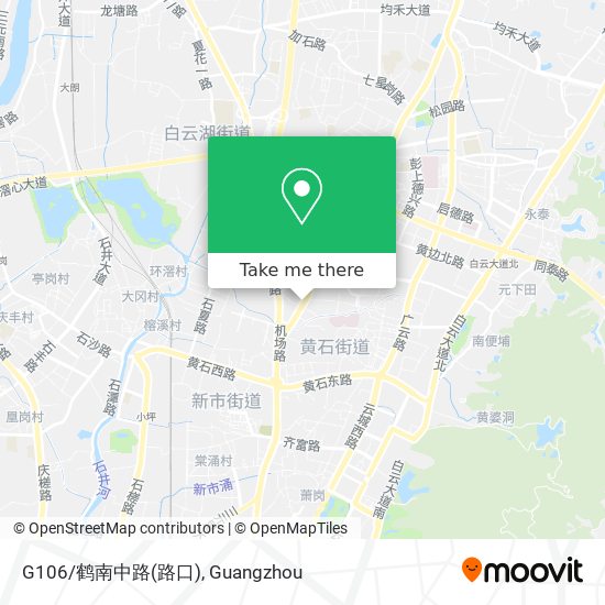 G106/鹤南中路(路口) map