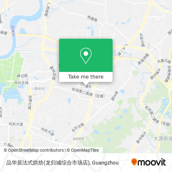 品华居法式烘焙(龙归城综合市场店) map