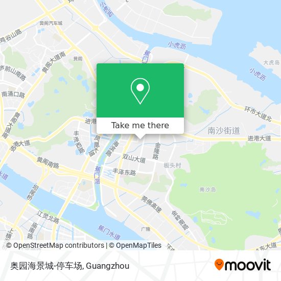 奥园海景城-停车场 map