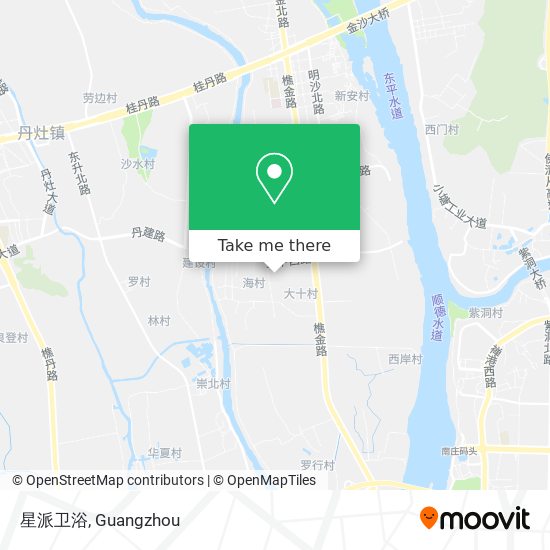 星派卫浴 map