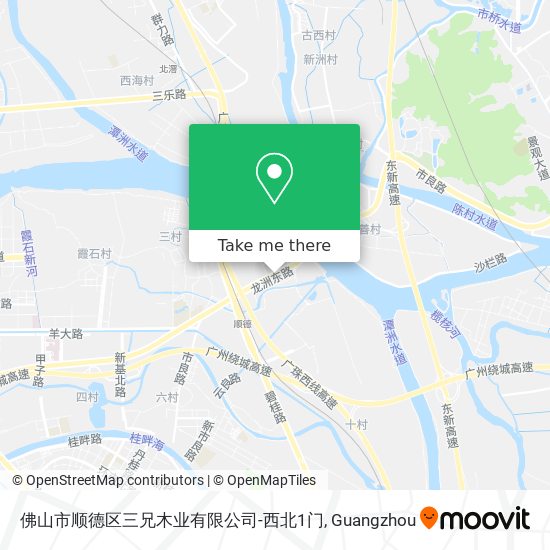 佛山市顺德区三兄木业有限公司-西北1门 map